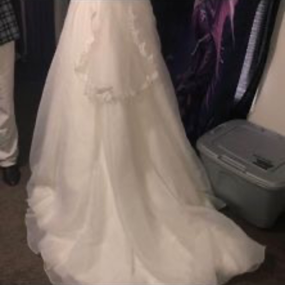 Enzoani Blue designer wedding dress